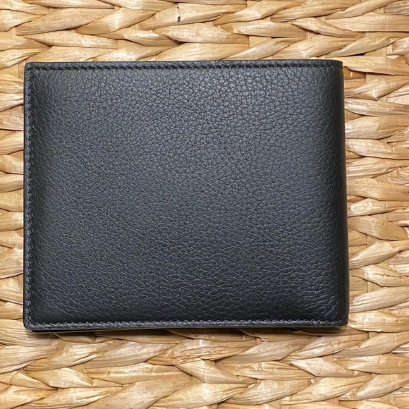 SALVATORE FERRAGAMO Leather Mens Wallet NWT w/oBOX brown tricolour interior - Picture 10 of 14